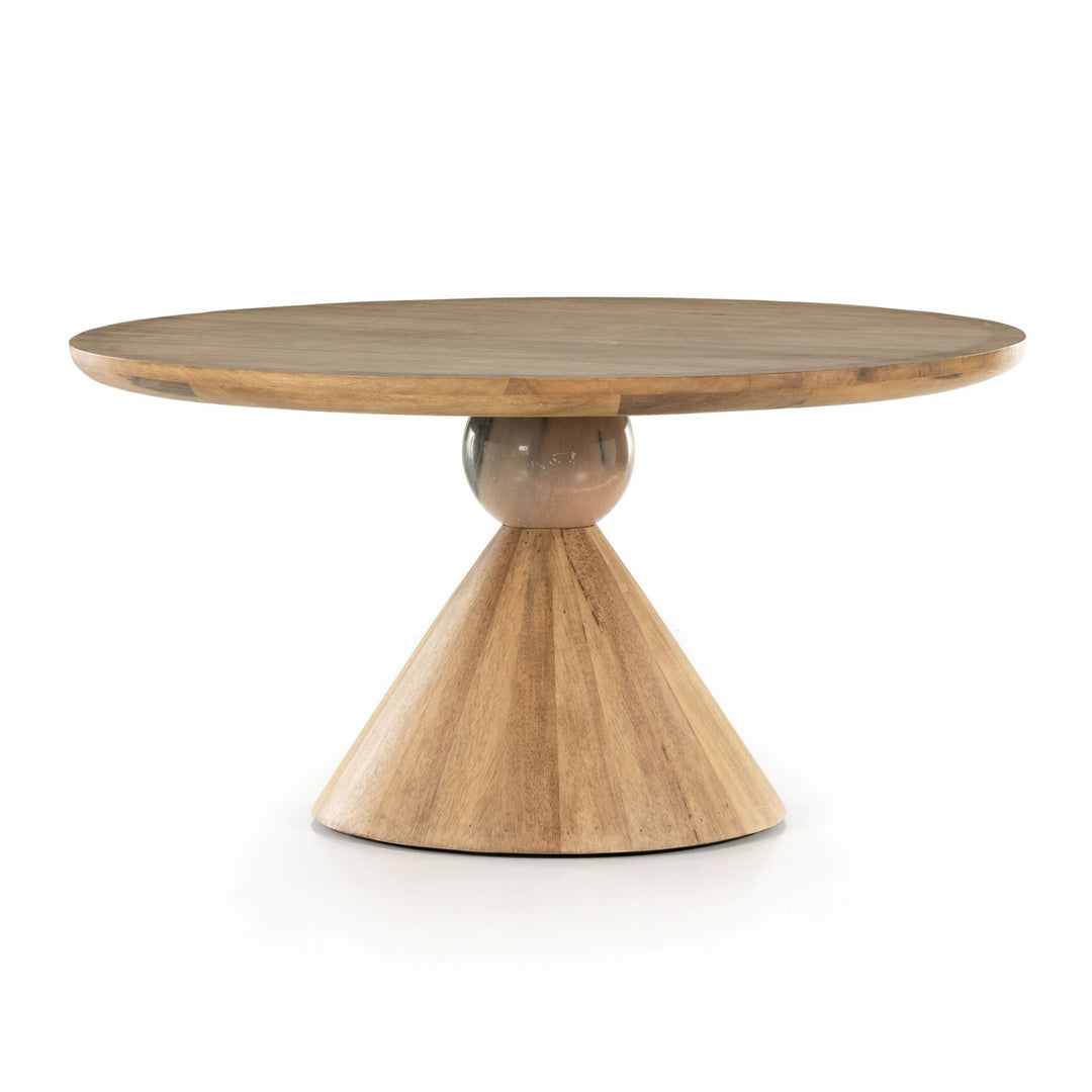 Bibianna Dining Table - Smoked Honey-Four Hands-FH-224556-001-Dining Tables-1-France and Son