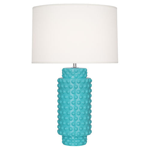 Dolly Table Lamp - Large-Robert Abbey Fine Lighting-ABBEY-EB800-Table LampsEgg Blue-16-France and Son