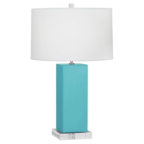 Harvey Table Lamp 6"-Robert Abbey Fine Lighting-ABBEY-EB995-Table LampsEgg Blue-14-France and Son