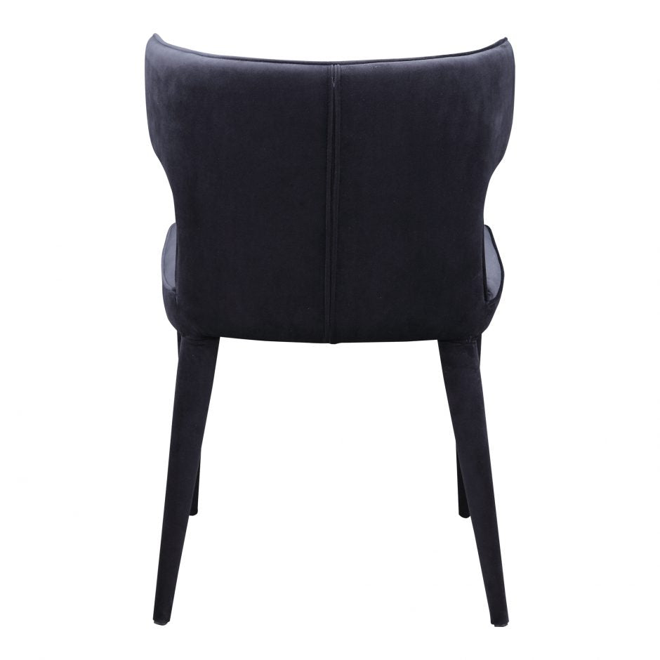 Jennaya Dining Chair Black-Moes-MOE-EH-1103-02-Dining Chairs-4-France and Son