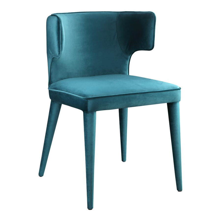 Jennaya Dining Chair Teal-Moes-MOE-EH-1103-36-Dining Chairs-1-France and Son