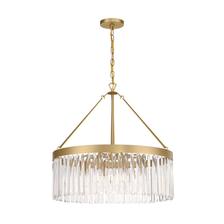 Emory 8 Light Chandelier-Crystorama Lighting Company-CRYSTO-EMO-5406-MG-ChandeliersGold-5-France and Son