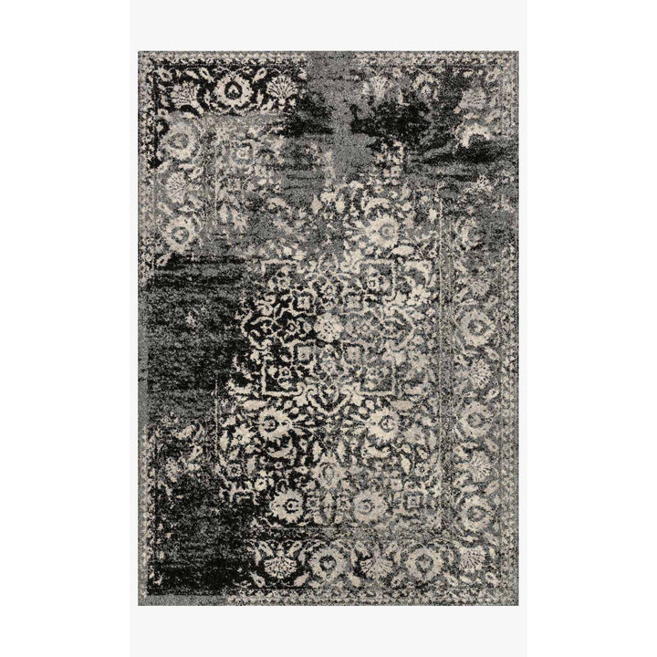 Emory EB-01 Black / Ivory Area Rug-Loloi-LOLOI-EMOREB-01BLIV3A57-Rugs3'-10" x 5'-7"-1-France and Son