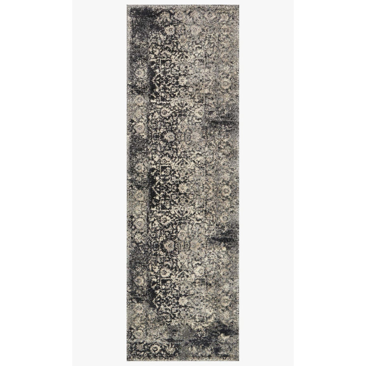 Emory EB-01 Black / Ivory Area Rug-Loloi-LOLOI-EMOREB-01BLIV2577-Rugs2'-5" x 7'-7"-5-France and Son