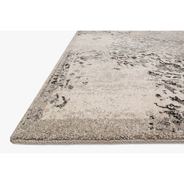 Emory EB-01 Ivory / Charcoal Area Rug-Loloi-LOLOI-EMOREB-01IVCC2577-Rugs2'-5" x 7'-7"-3-France and Son