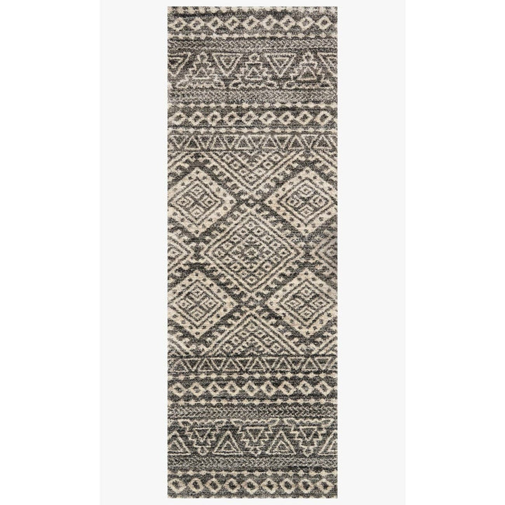 Emory EB-08 Graphite / Ivory Area Rug-Loloi-LOLOI-EMOREB-08GTIV2577-Rugs2'-5" x 7'-7"-3-France and Son