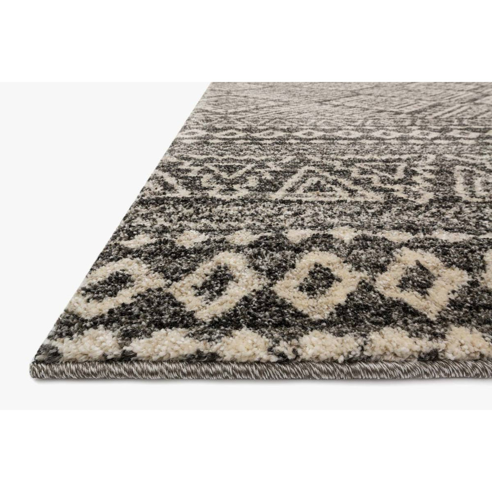 Emory EB-08 Graphite / Ivory Area Rug-Loloi-LOLOI-EMOREB-08GTIV2577-Rugs2'-5" x 7'-7"-2-France and Son