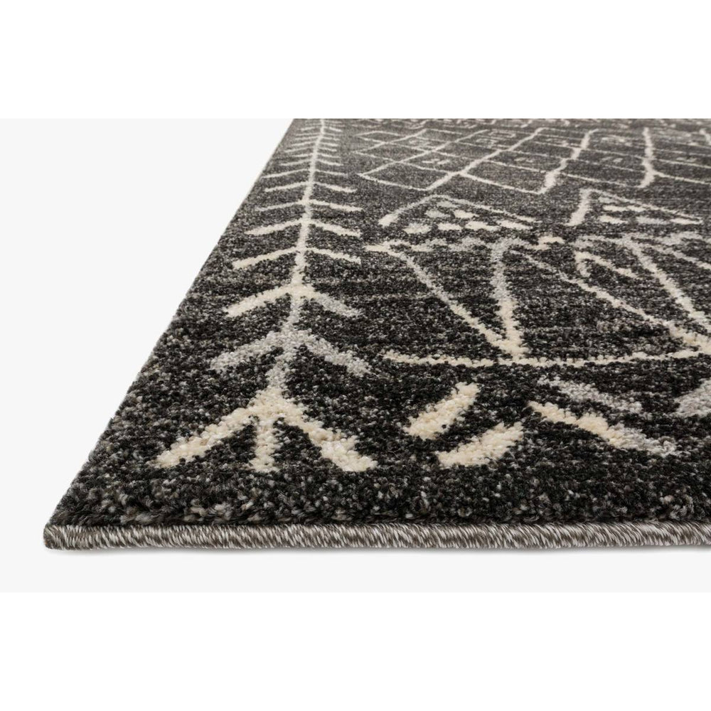 Emory EB-09 Black / Ivory Area Rug-Loloi-LOLOI-EMOREB-09BLIV2577-Rugs2'-5" x 7'-7"-2-France and Son