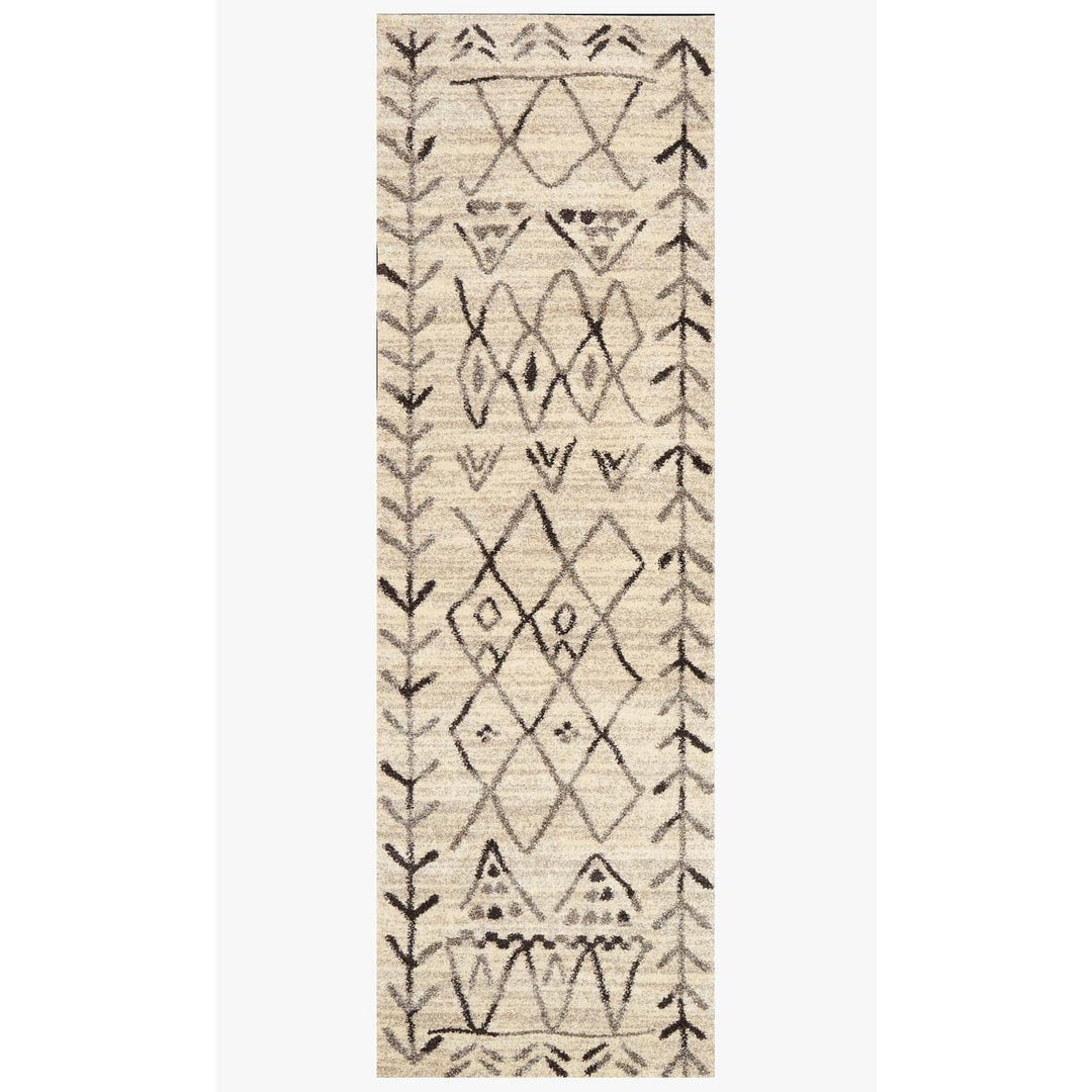 Emory EB-09 Heather Gray / Black Area Rug-Loloi-LOLOI-EMOREB-09HGBL2577-Rugs2'-5" x 7'-7"-5-France and Son