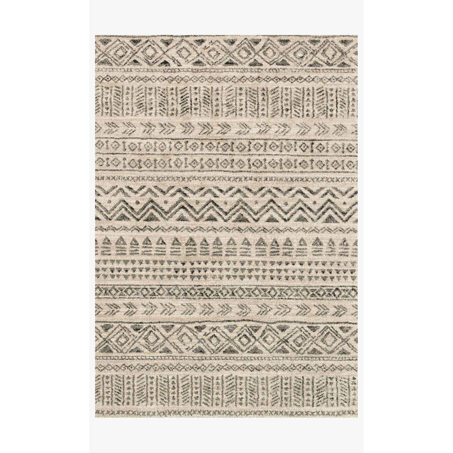 Emory EB-10 Stone / Graphite Area Rug-Loloi-LOLOI-EMOREB-10SNGT3A57-Rugs3'-10" x 5'-7"-1-France and Son