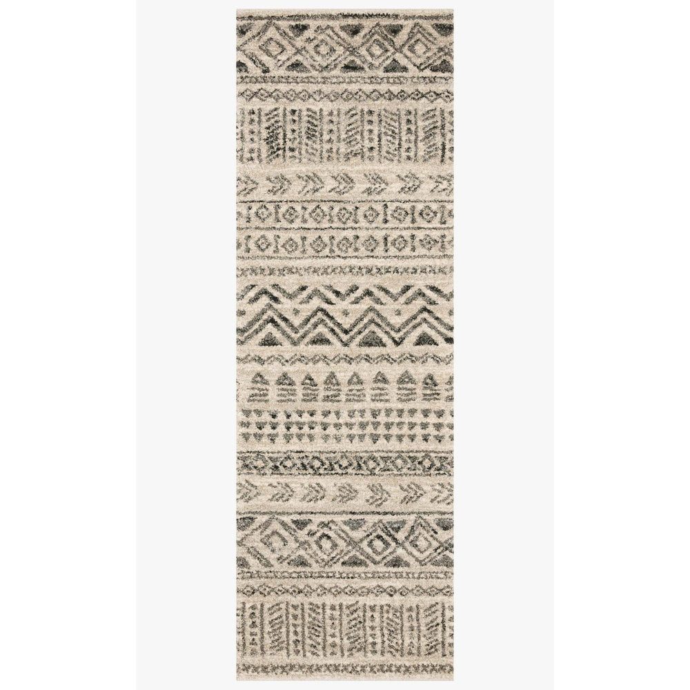 Emory EB-10 Stone / Graphite Area Rug-Loloi-LOLOI-EMOREB-10SNGT2577-Rugs2'-5" x 7'-7"-2-France and Son