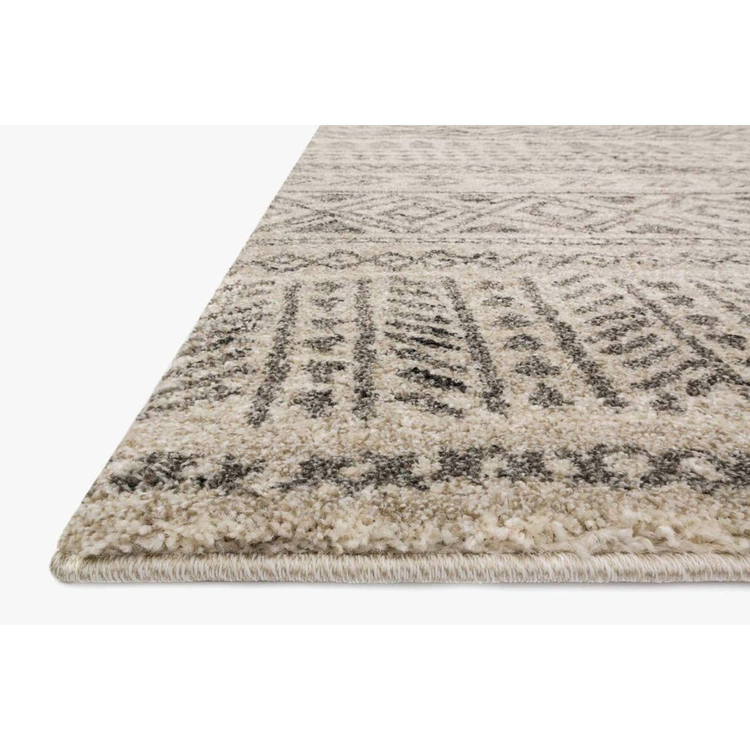 Emory EB-10 Stone / Graphite Area Rug-Loloi-LOLOI-EMOREB-10SNGT2577-Rugs2'-5" x 7'-7"-3-France and Son