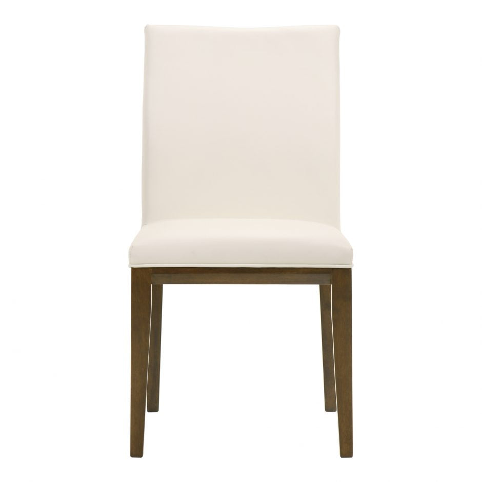 Frankie Dining Chair White - Set of 2-Moes-MOE-EQ-1011-18-Dining Chairs-2-France and Son