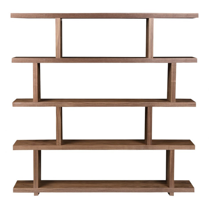 Miri Shelf Large Walnut-Moes-MOE-ER-1073-03-Bookcases & Cabinets-5-France and Son