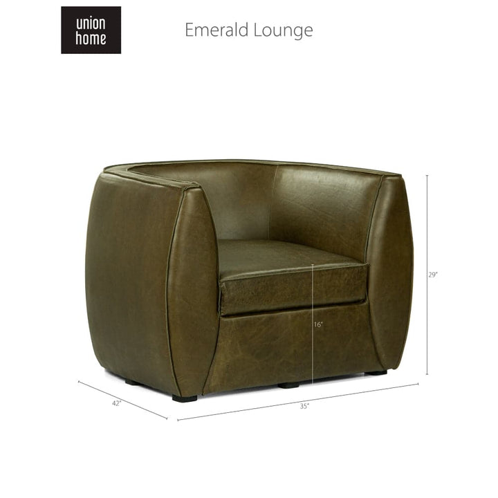 Emerald Lounge-Union Home Furniture-UNION-LVR00678-Lounge Chairs-6-France and Son