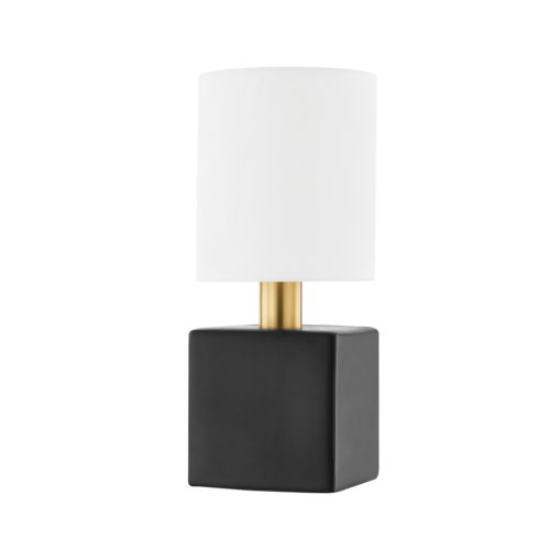 Joey 1 Light Wall Sconce-Mitzi-HVL-H627101-AGB/CSB-Wall SconcesAged Brass Black-1-France and Son