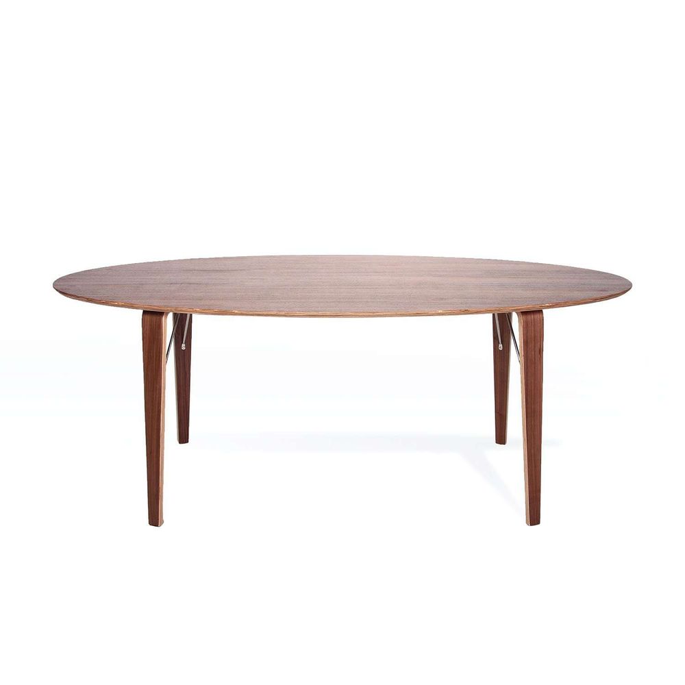 Norman Oval Dining Table - 70" Walnut