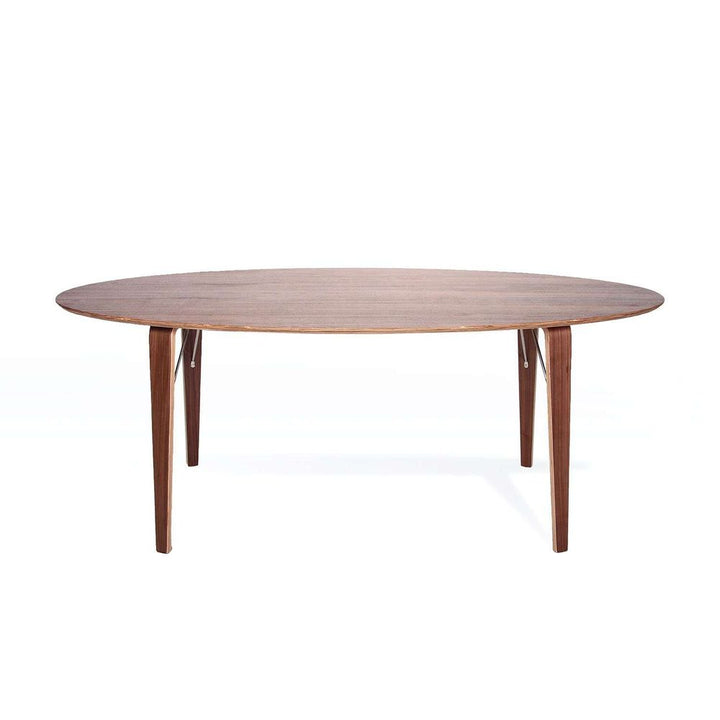 Norman Oval Dining Table - 70" Walnut