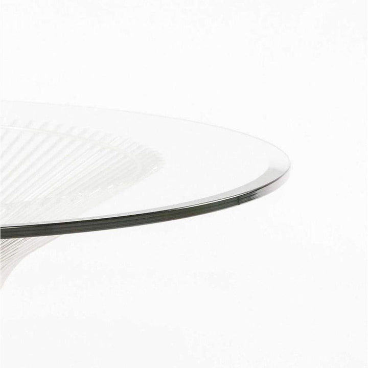 Mid Century Platner Coffee Table - Polished Steel-France & Son-FB8488GLASS-Coffee Tables-2-France and Son