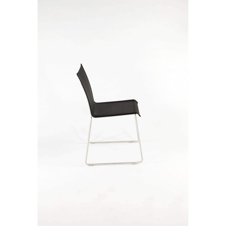 Lanai Side Chair - Outdoor-France & Son-FCC0701BLK-Outdoor Dining Chairs-2-France and Son