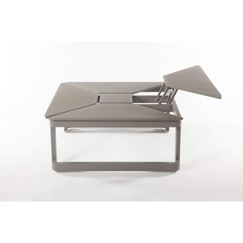 Lorenz Outdoor Dining Coffee Table-France & Son-FCT3523GREY-Outdoor Coffee Tables-4-France and Son
