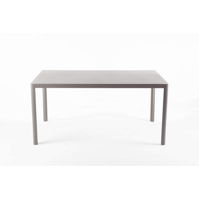 Leoda Metal Outdoor Dining Table-France & Son-FCT5301GREY-Outdoor Dining Tables-2-France and Son