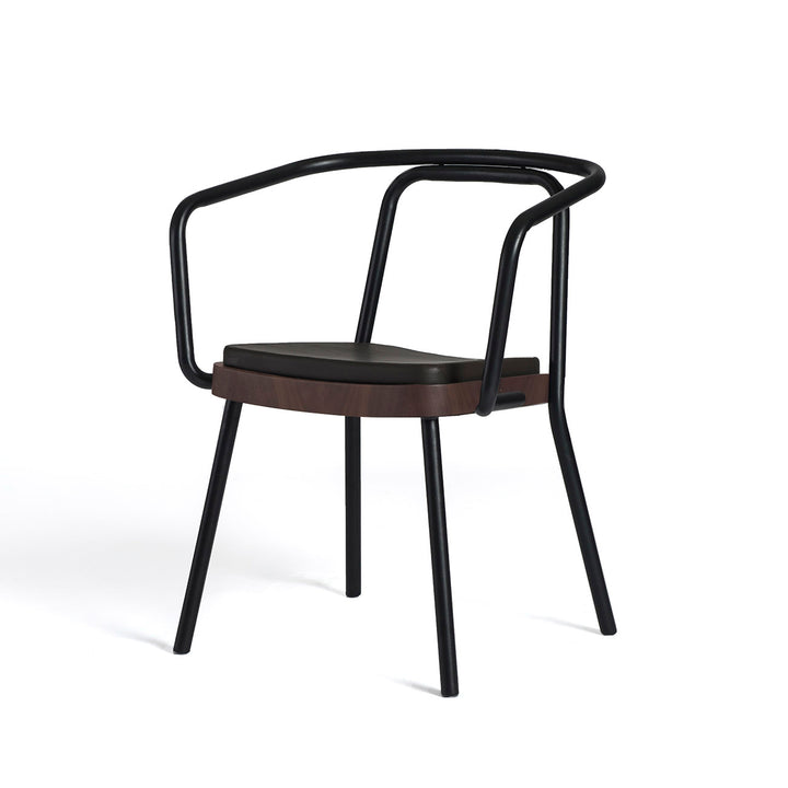 Chomchom Dining Chair-France & Son-FEC5249BLK-Dining Chairs-1-France and Son