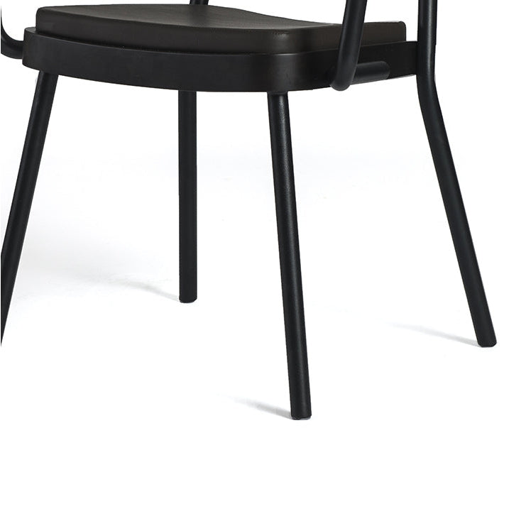Chomchom Dining Chair-France & Son-FEC5249BLK-Dining Chairs-4-France and Son