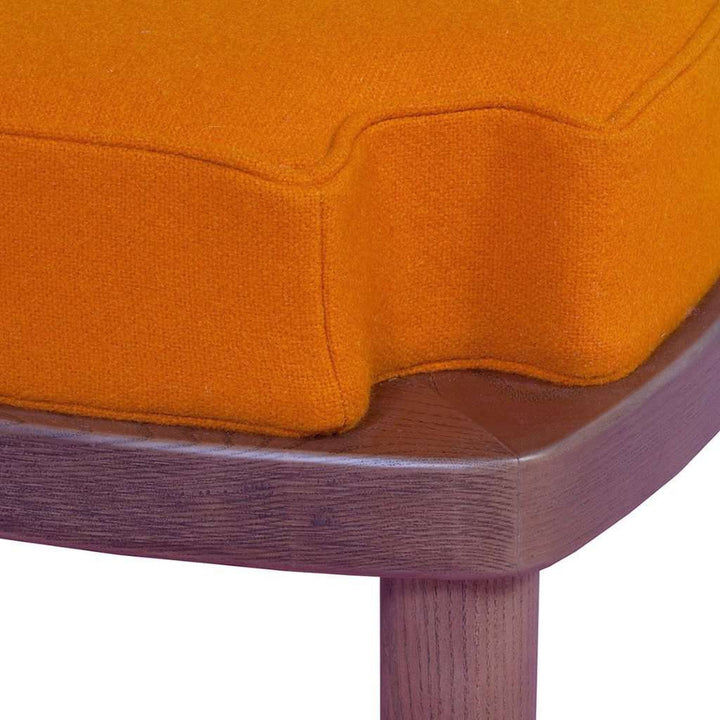 Dix Try Stacking Stool/ Ottoman - Orange-France & Son-FEC7939ORG-Stools & Ottomans-2-France and Son