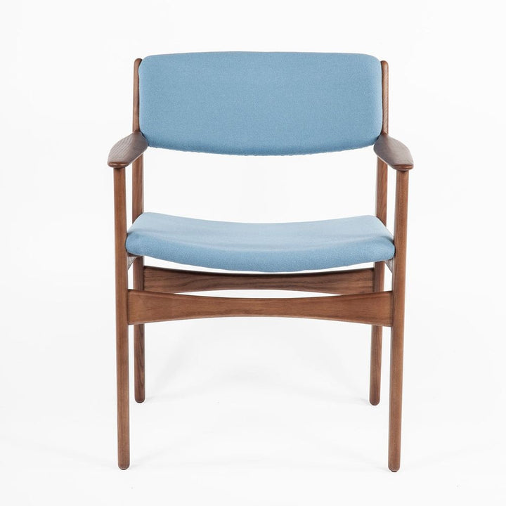 Josef Dining Arm Chair - Blue-France & Son-FEC9119LBLUE-Dining Chairs-1-France and Son