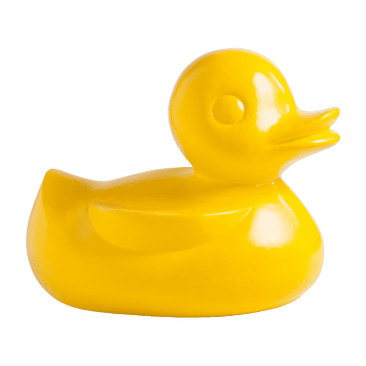 Large Fiberglass Duck-Gold Leaf Design Group-GOLDL-FG2370-YE-DecorYellow-1-France and Son