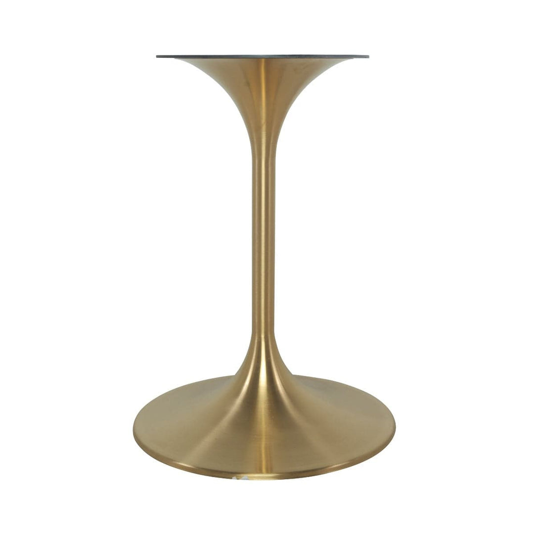 Pedestal Table Base - Gold-France & Son-FHT145BASE-Dining Tables-2-France and Son