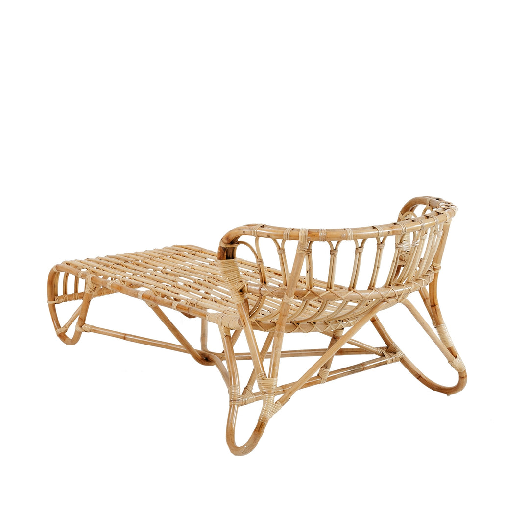 Viggo Foxy Rattan Chaise Lounge-France & Son-FL1041-Chaise Lounges-3-France and Son