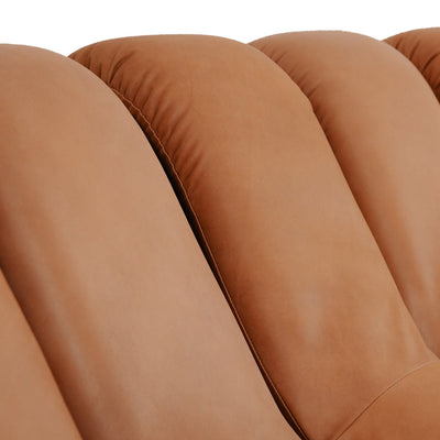 Non Stop Infinity Sofa Set - Leather-France & Son-FL1051LBRN-SET-SectionalsBrown-5-France and Son