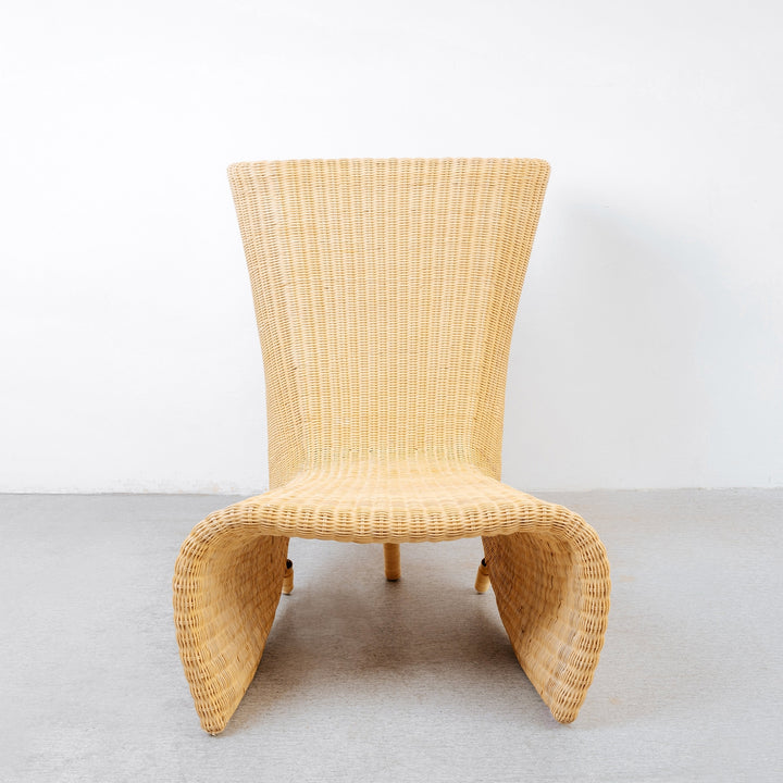 Rattan Felt Chair-France & Son-FL1071-Lounge Chairs-7-France and Son