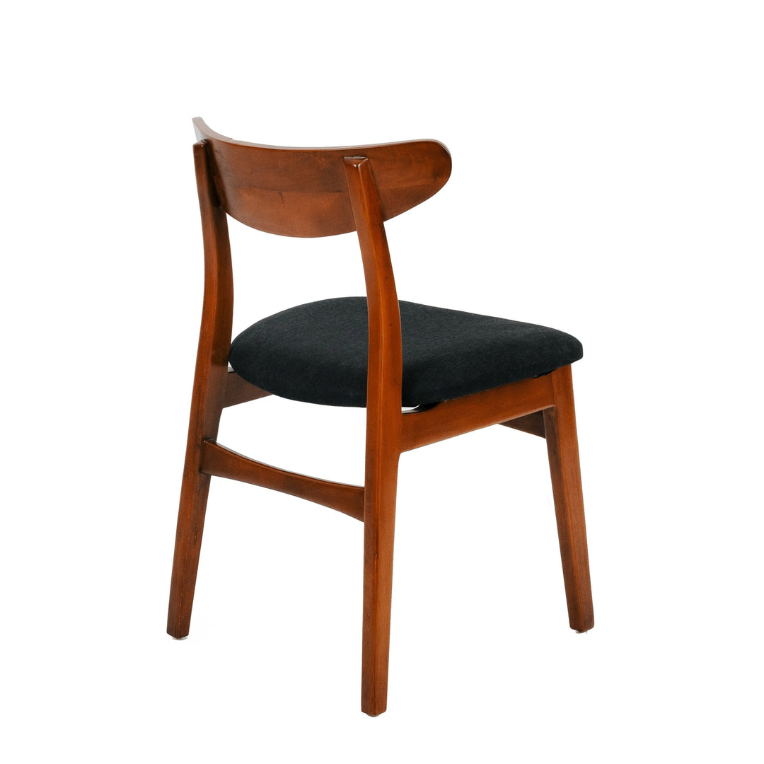 Wegner Model 30 Dining Chair-France & Son-FL1075BLK-Dining Chairs-5-France and Son
