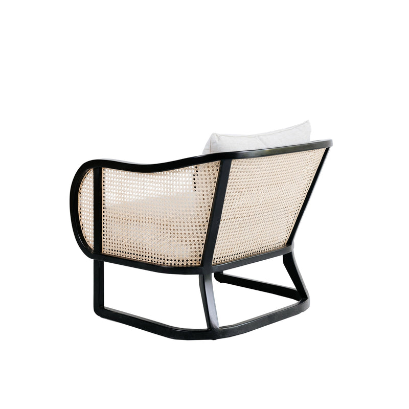 Harlow Lounge Chair-France & Son-FL1080NTRL-Lounge ChairsTeak-7-France and Son