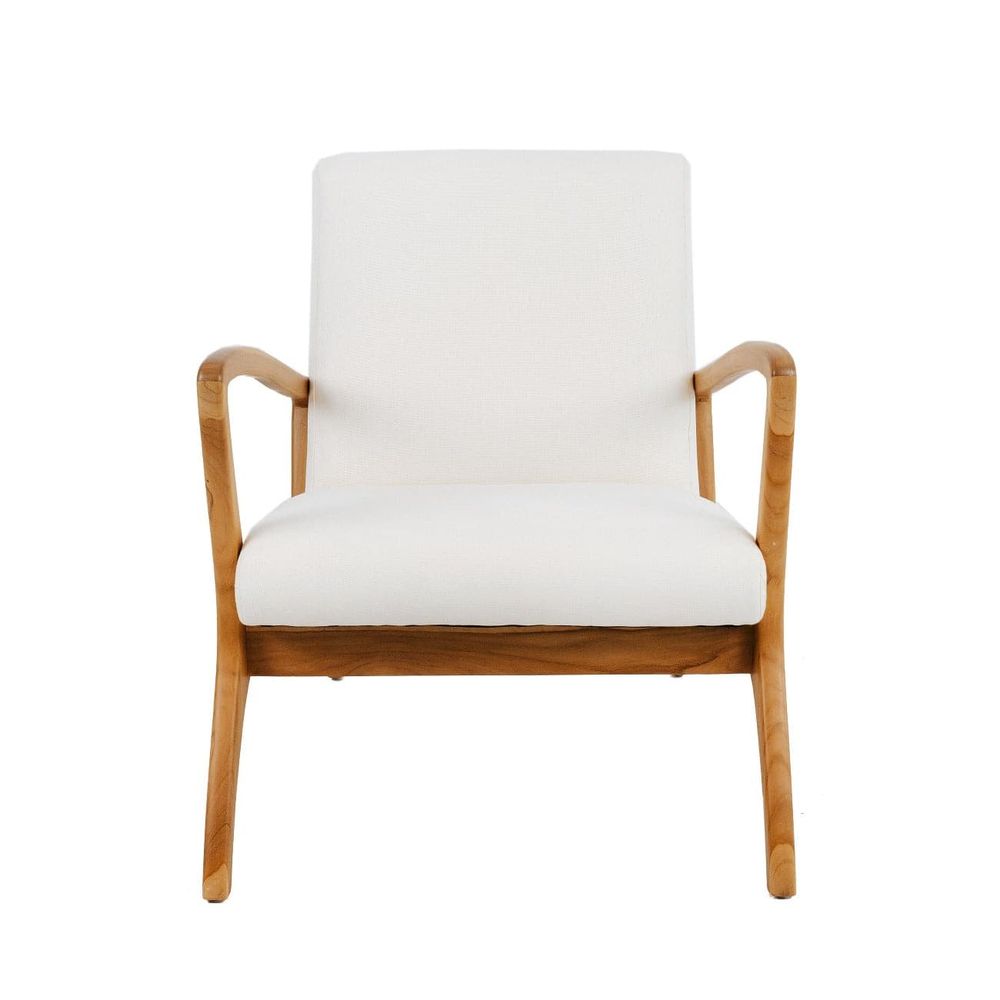 Soren Ventura Lounge Chair-France & Son-FL1081IVORY-Lounge Chairs-5-France and Son
