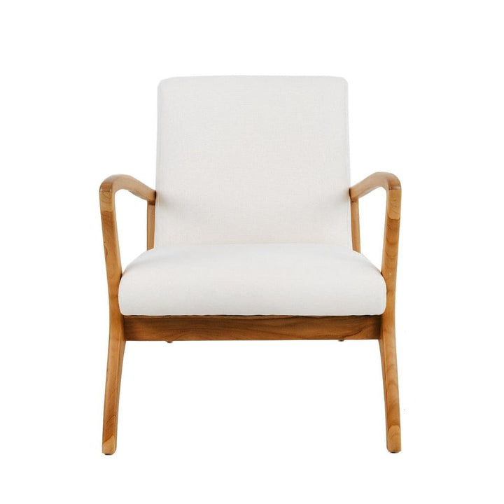 Soren Ventura Lounge Chair-France & Son-FL1081IVORY-Lounge Chairs-5-France and Son