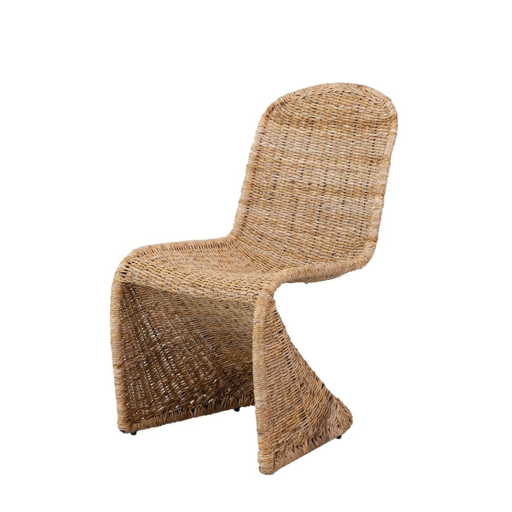 Panton Woven Dining Chair-France & Son-FL1084LEAF-Dining Chairs-1-France and Son