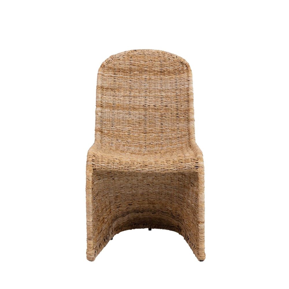 Panton Woven Dining Chair-France & Son-FL1084LEAF-Dining Chairs-3-France and Son