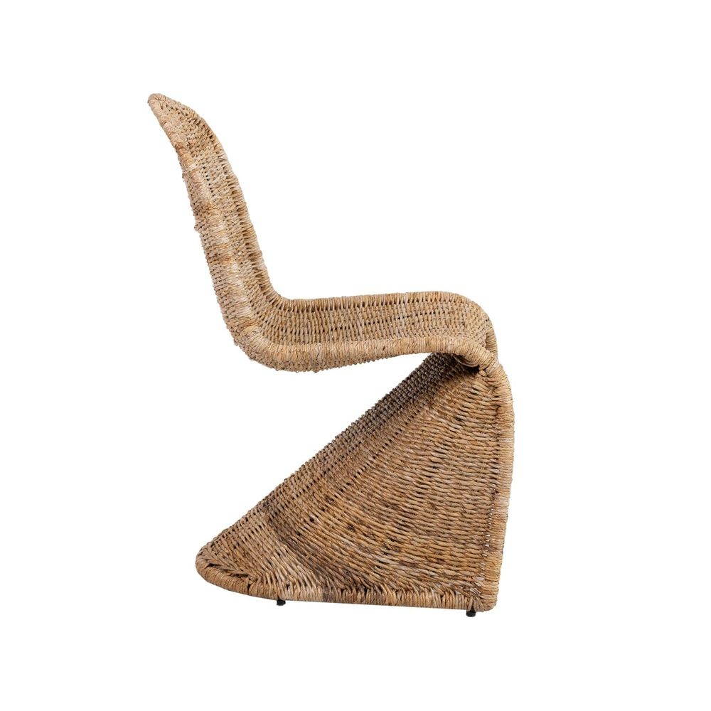 Panton Woven Dining Chair-France & Son-FL1084LEAF-Dining Chairs-5-France and Son