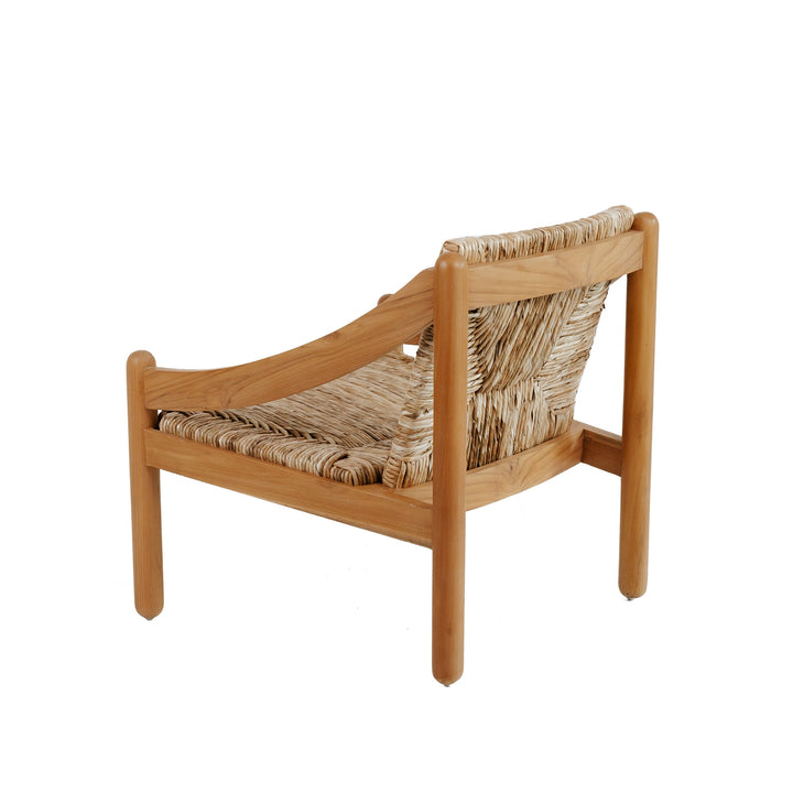 Magistretti Woven Lounge Chair-France & Son-FL1086NTRL-Lounge ChairsNatural-2-France and Son