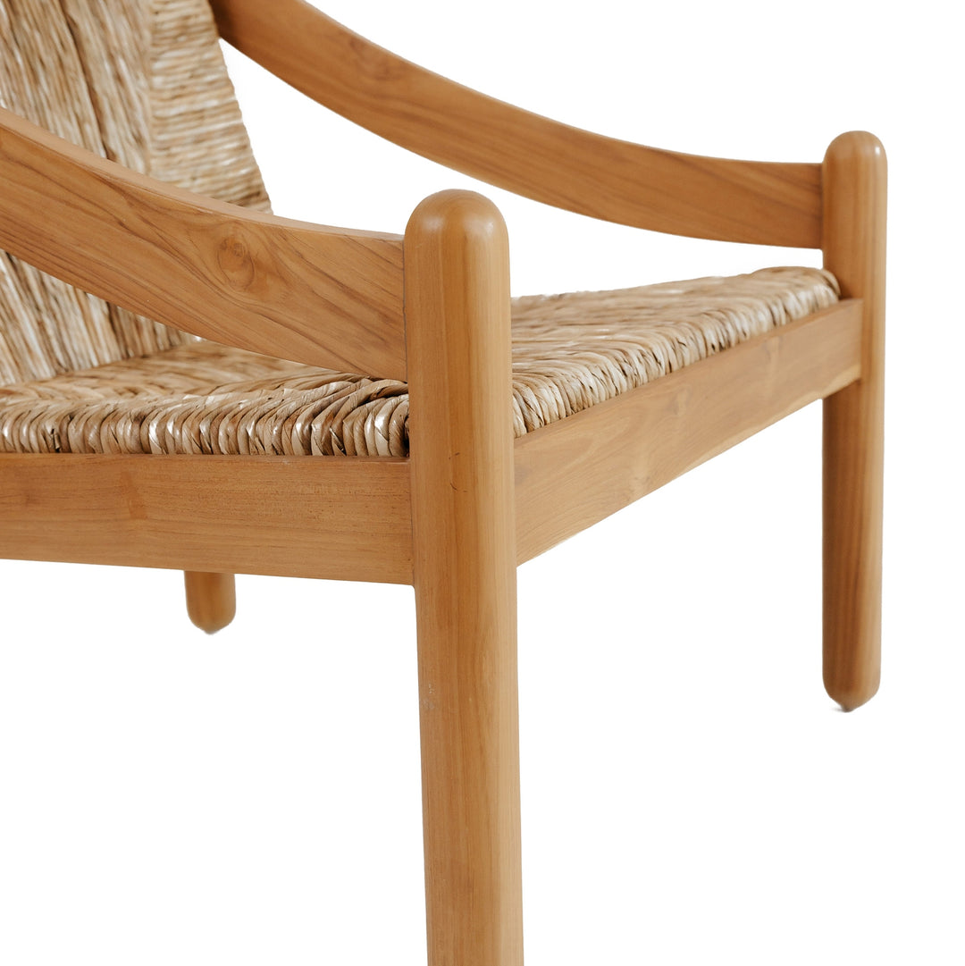 Magistretti Woven Lounge Chair-France & Son-FL1086NTRL-Lounge ChairsNatural-4-France and Son