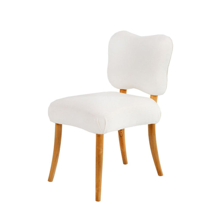 Royere Dining Chair-France & Son-FL1088IVORY-Dining Chairs-8-France and Son