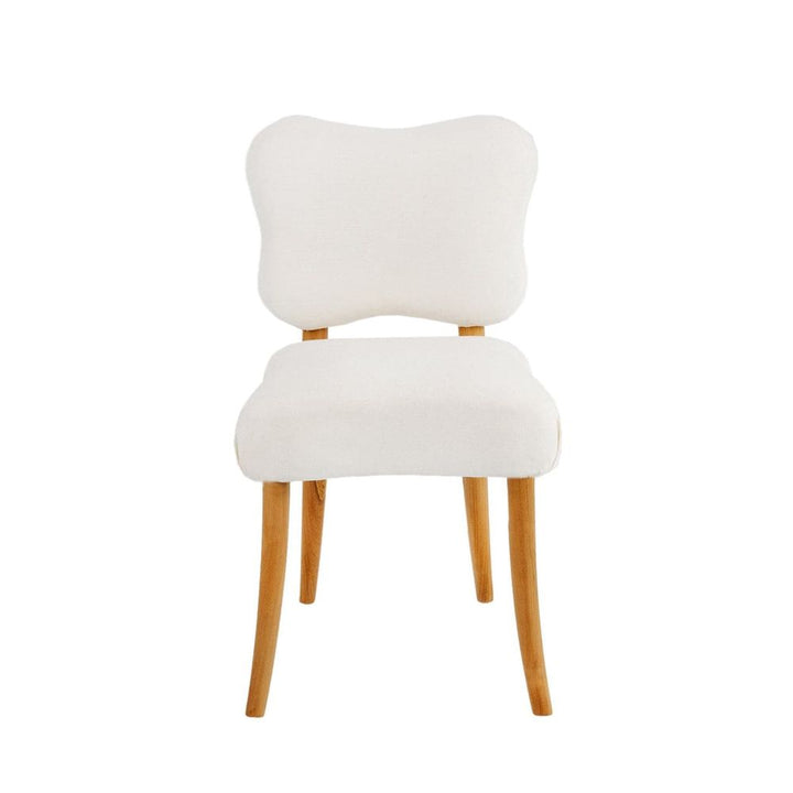 Royere Dining Chair-France & Son-FL1088IVORY-Dining Chairs-1-France and Son
