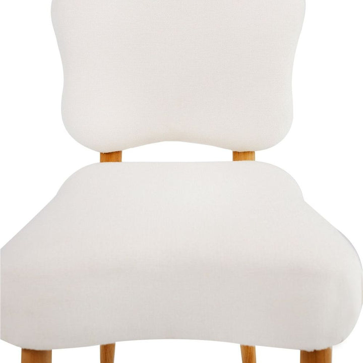 Royere Dining Chair-France & Son-FL1088IVORY-Dining Chairs-4-France and Son