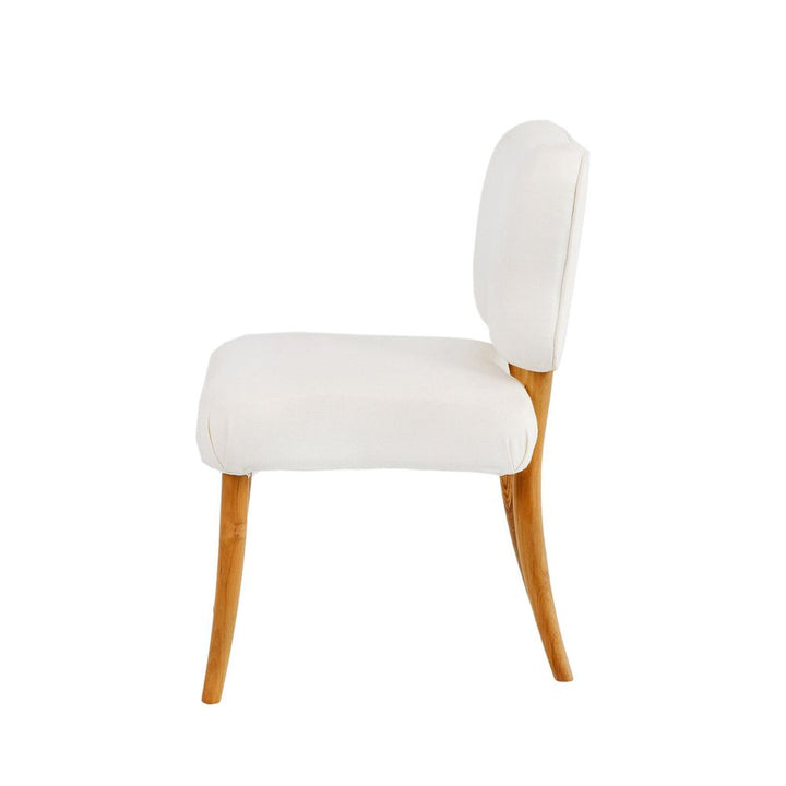 Royere Dining Chair-France & Son-FL1088IVORY-Dining Chairs-10-France and Son