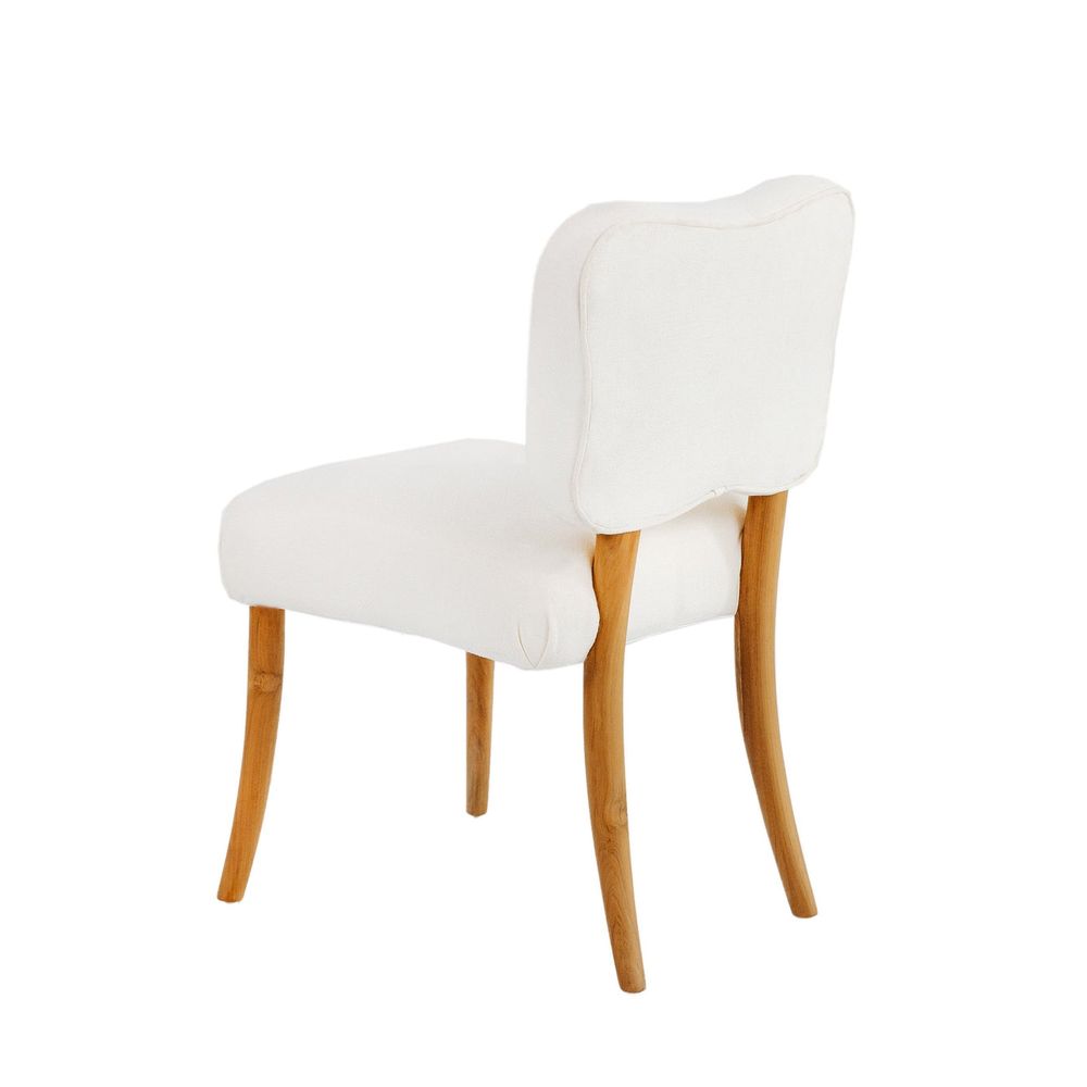 Royere Dining Chair-France & Son-FL1088IVORY-Dining Chairs-5-France and Son