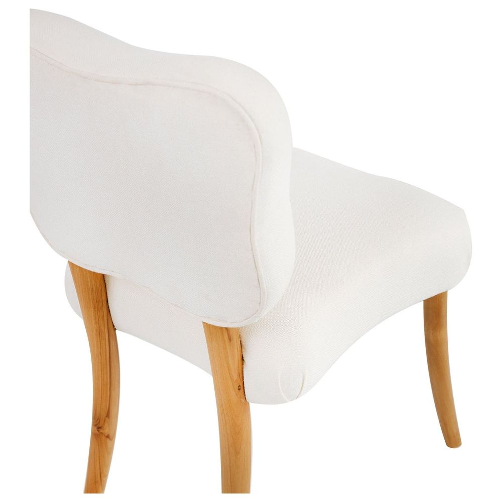 Royere Dining Chair-France & Son-FL1088IVORY-Dining Chairs-9-France and Son